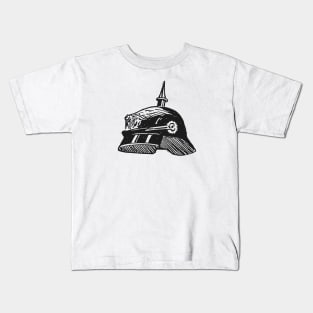 German Officers of The Guard Helmet Kids T-Shirt